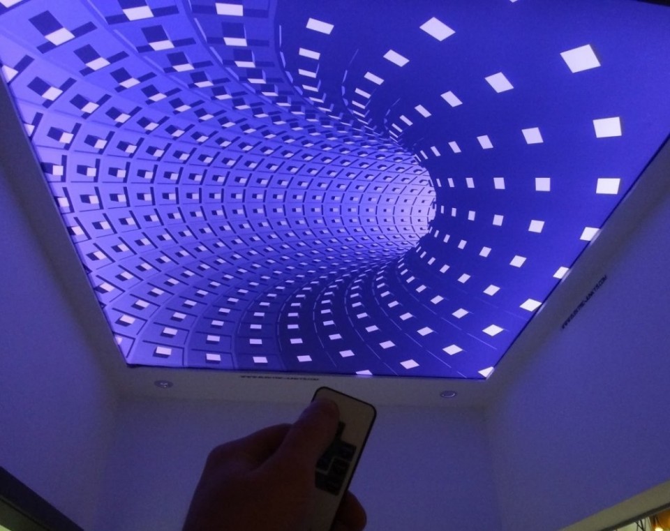 Заказать 3d натяжные потолки в г. Воронеж